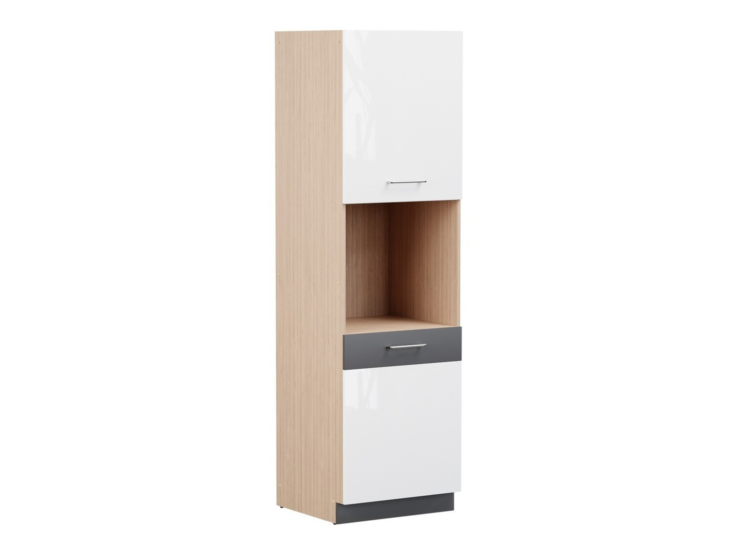 Modulaire kast voor inbouwapparatuur Mode White 125