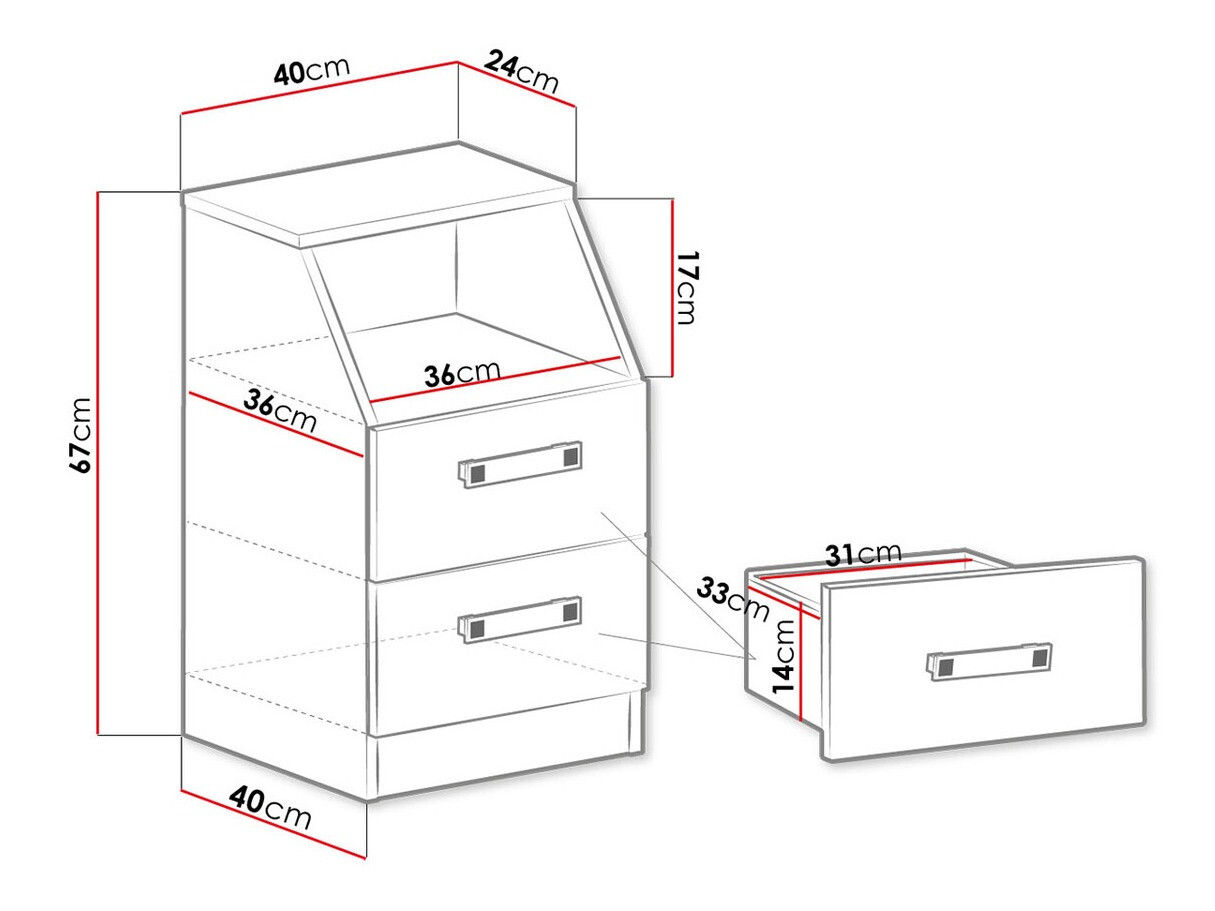 Ladeblok Sorviru 102 (Wit + Turquoise)