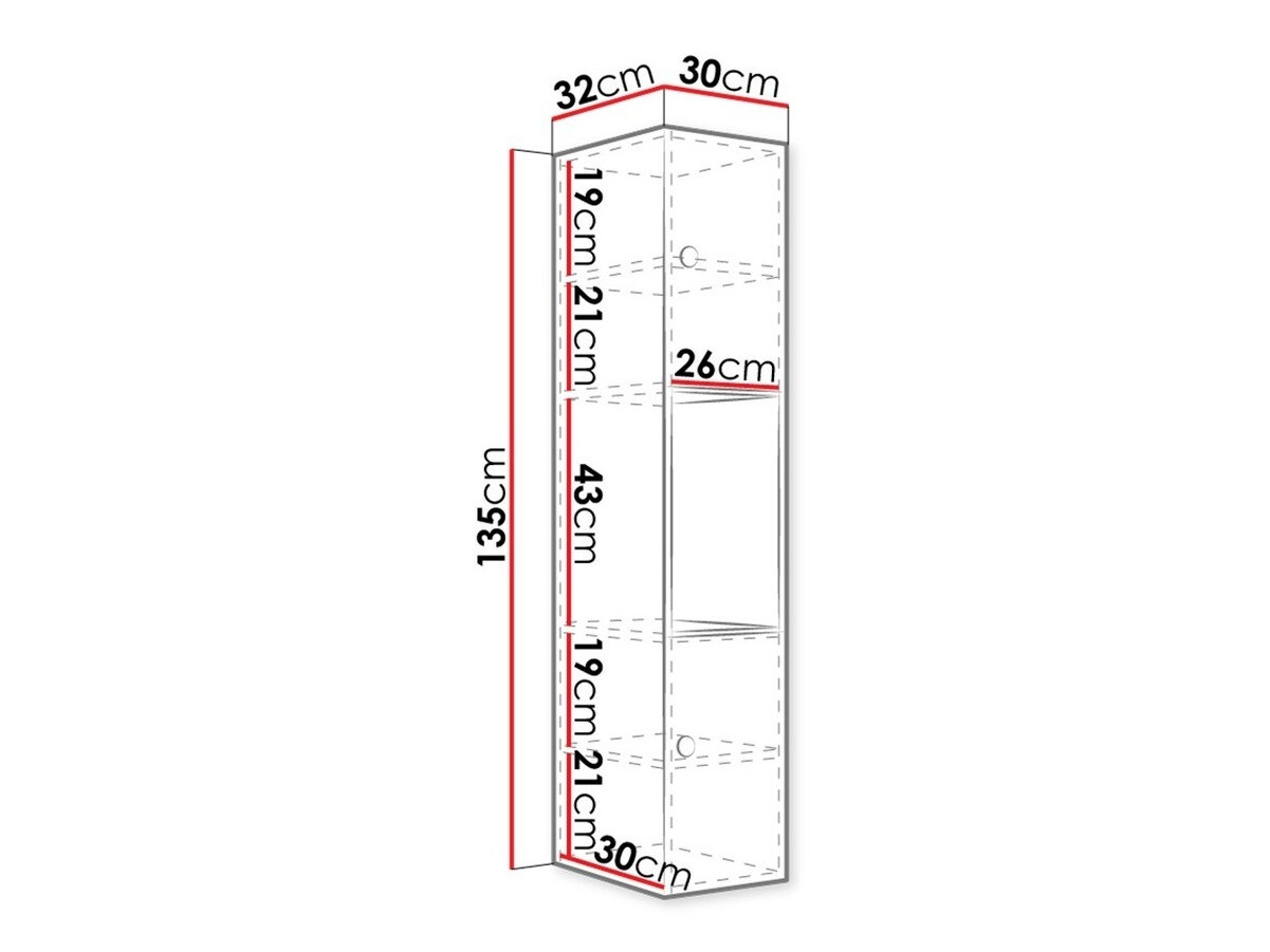 Wand badkamermeubel Hartford B106