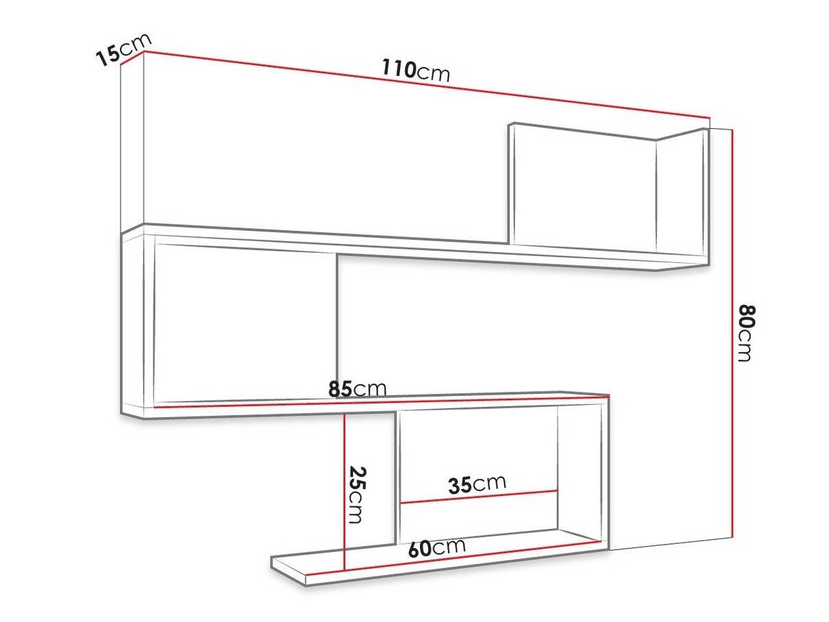 Wandplank Comfivo 389