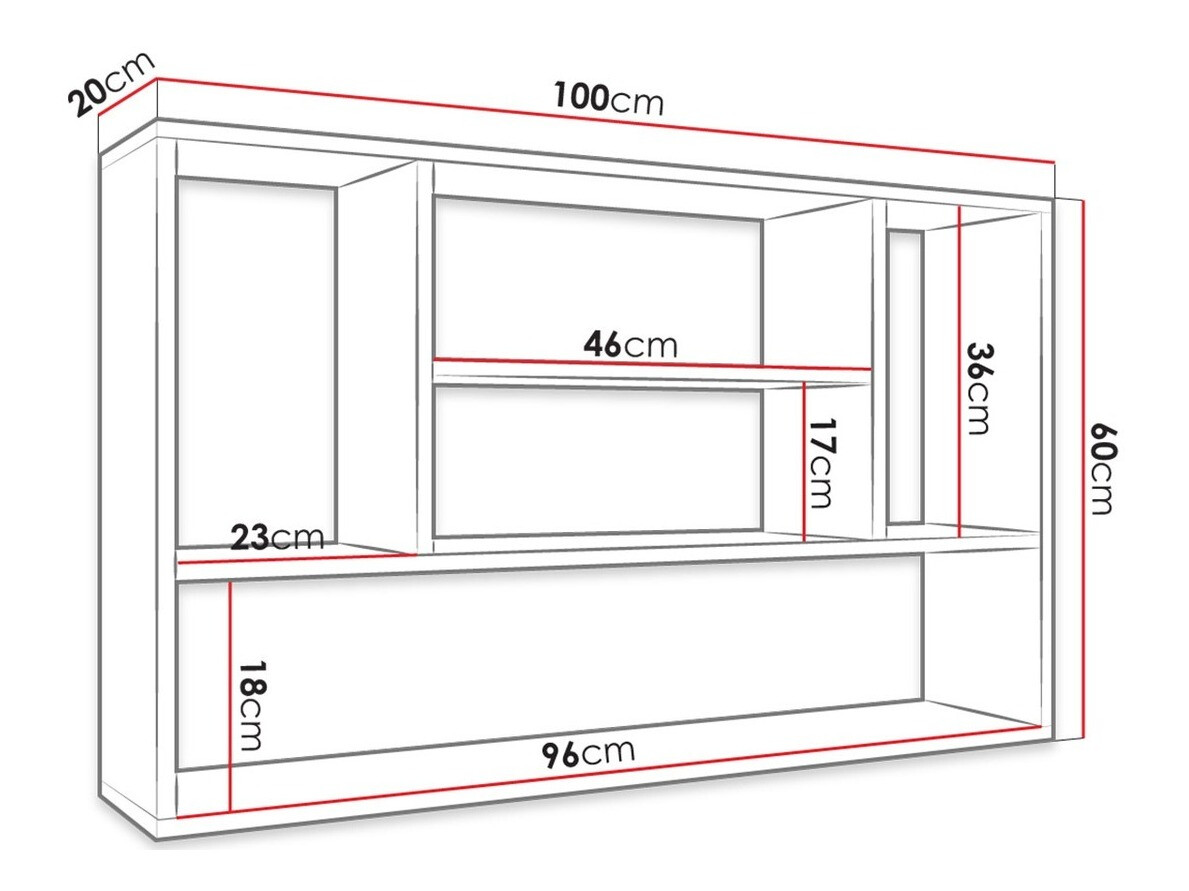 Wandplank Comfivo Capra