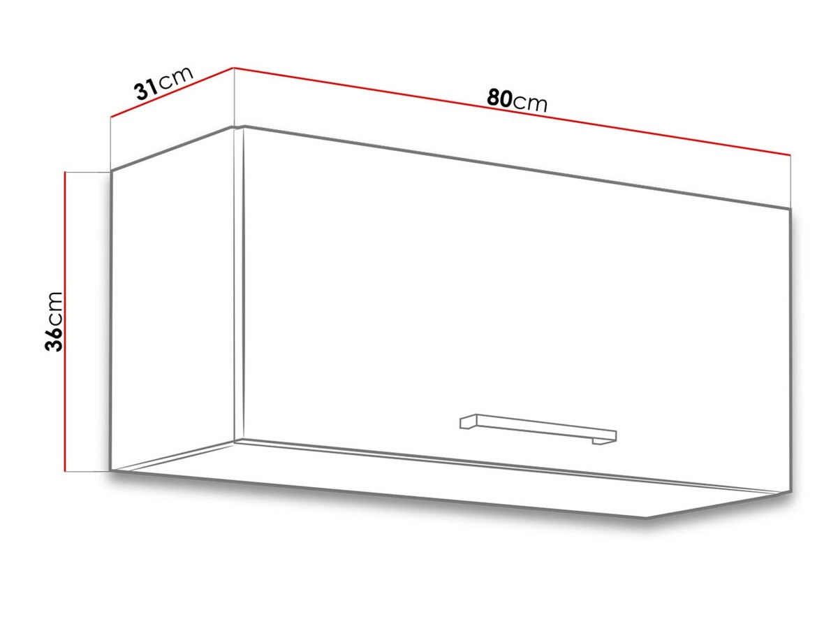 Modulaire wandkast Wood White 131