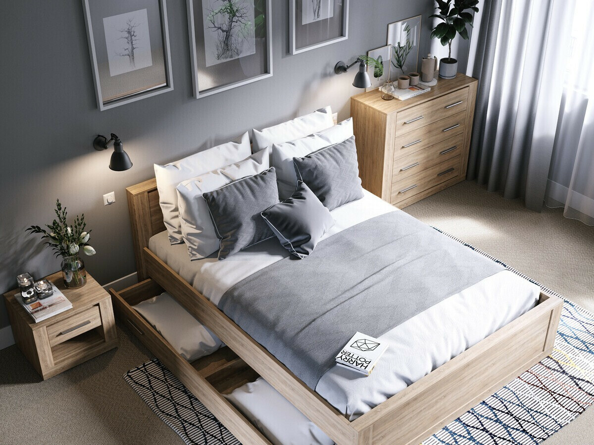 Ladekast Cirdelu 110 (San Remo eik)