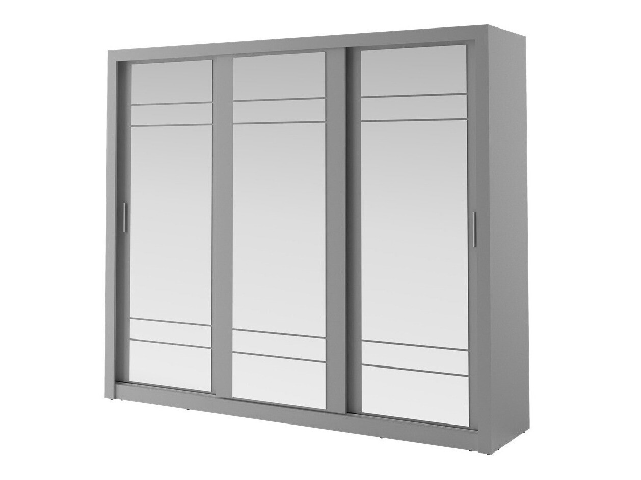 Kledingkast Fresno 101 (Grijs)