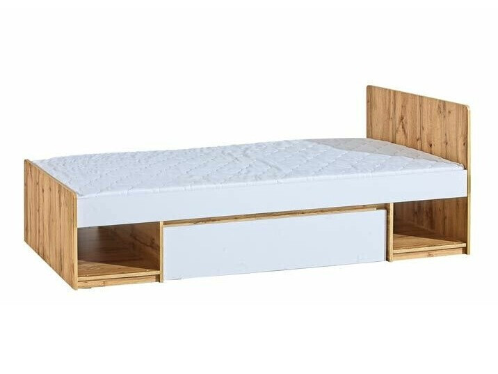 Bed Evaropha 108 (Wotan eik + Wit)