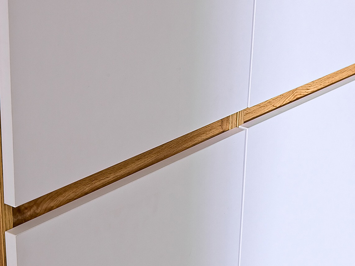 Bureau Evaropha 106 (Wotan eik + Wit)