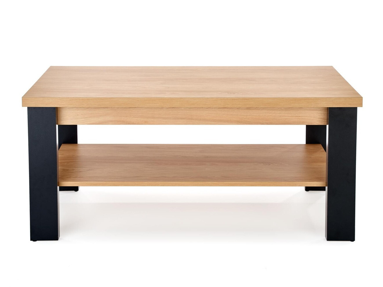 Mueble de TV en MDF, negro y dorado, dimensiones: 170 x 35 x 46 cm