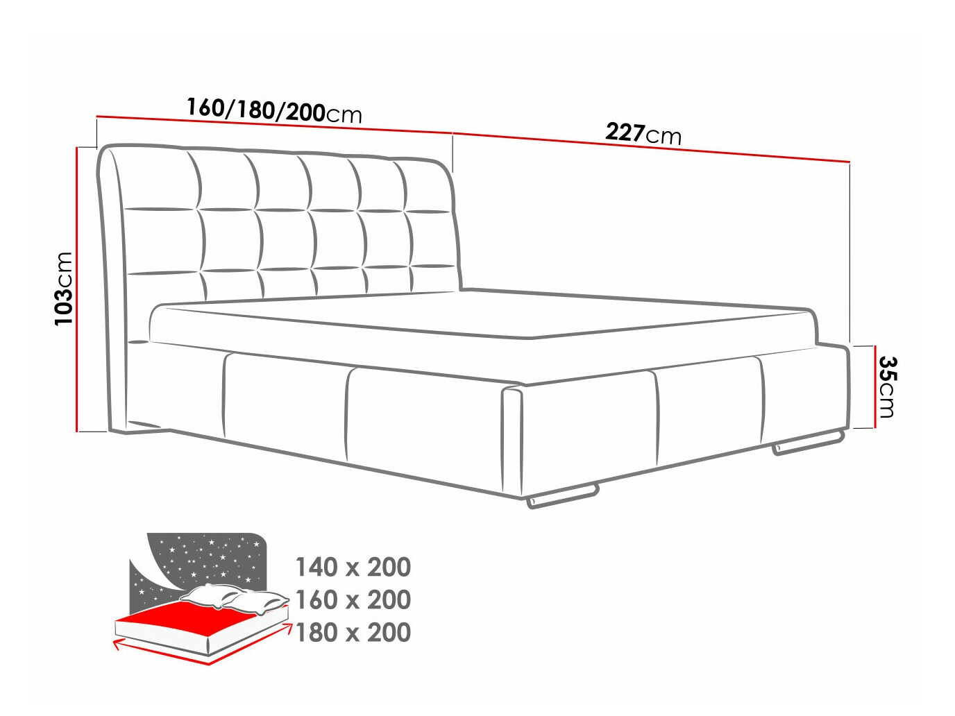 Bed Fructus (Soft 010)