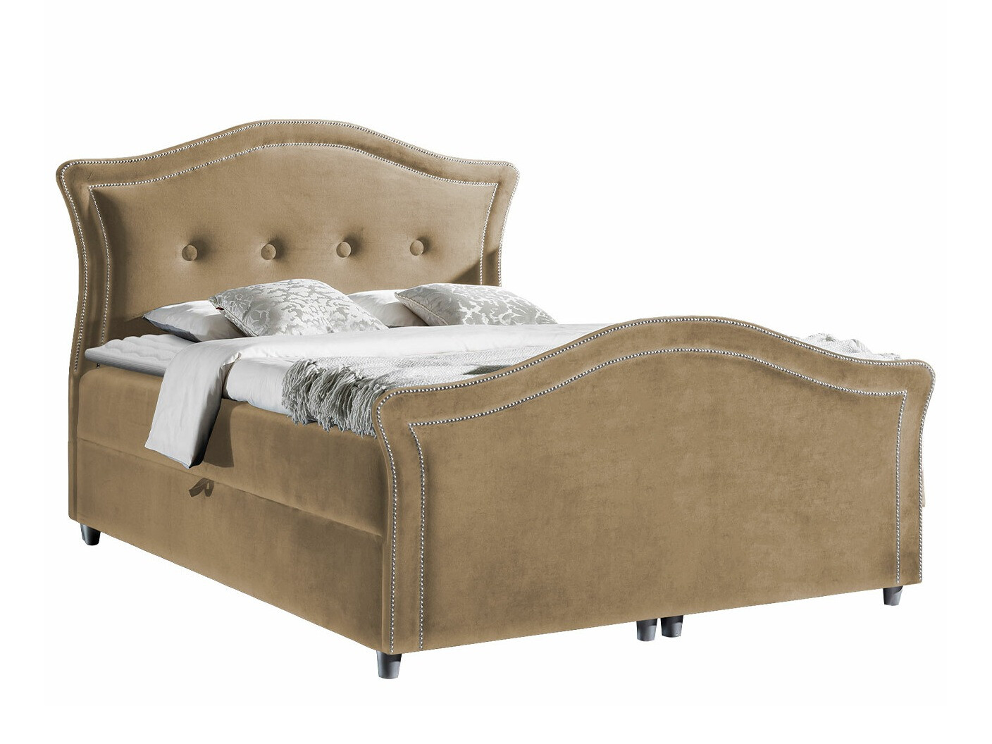 Boxspring Baltimore 136 (Magic Velvet 2206)