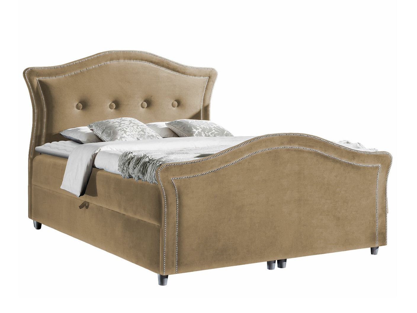 Boxspring Baltimore 136 (Magic Velvet 2206)