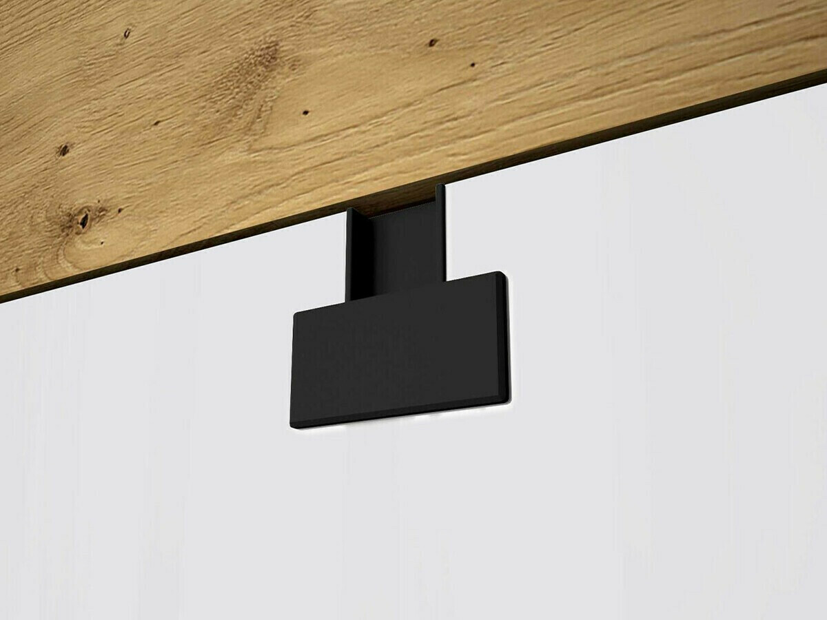 Meubelset Florevi 105 (Mat wit + Artisan eiken)