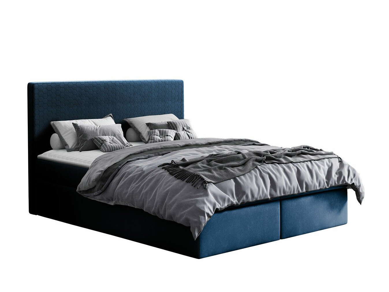 Boxspring Baltimore 126 (Velluto 11)