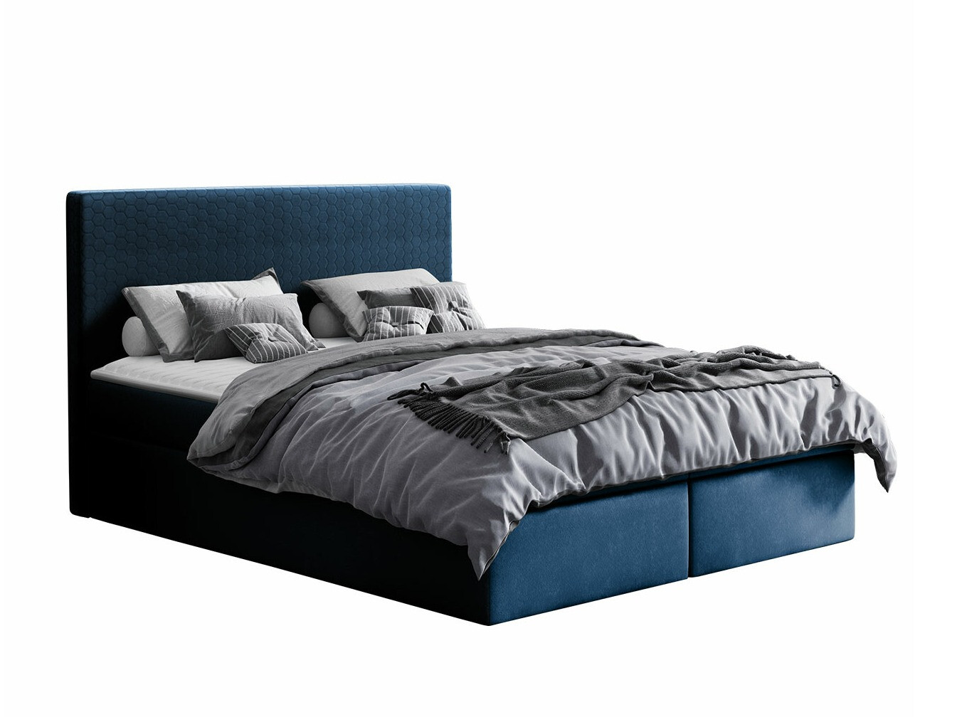 Boxspring Baltimore 126 (Velluto 11)