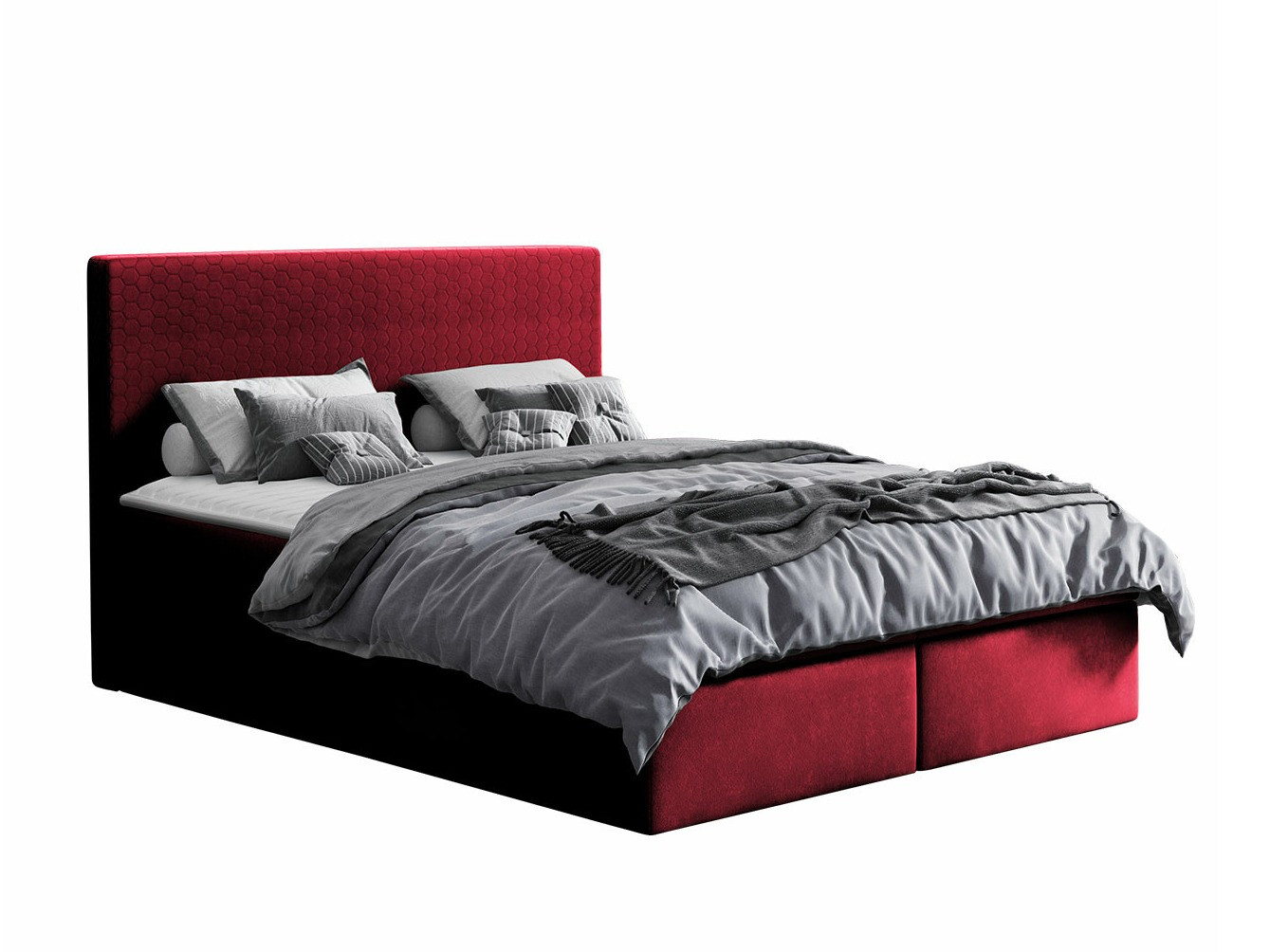 Boxspring Baltimore 126 (Velluto 7)