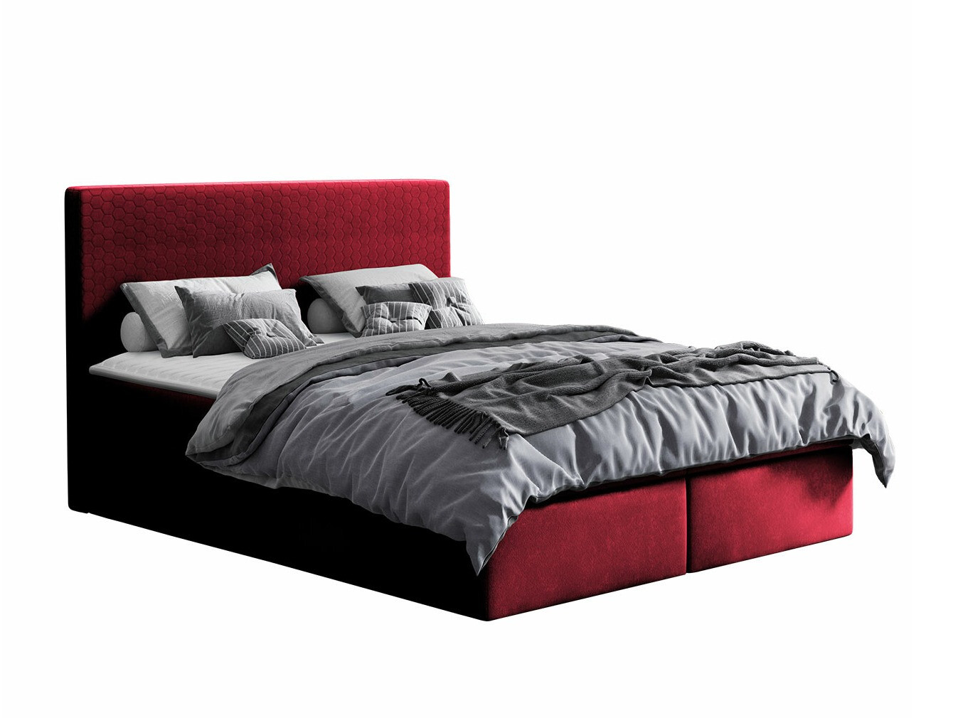 Boxspring Baltimore 126 (Velluto 7)