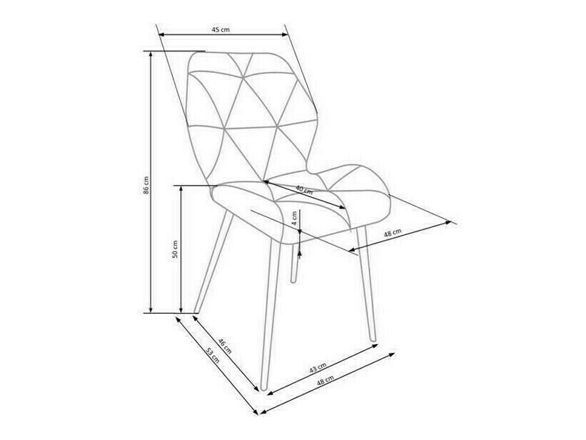 Stoel Houston 1234 (Grijs)