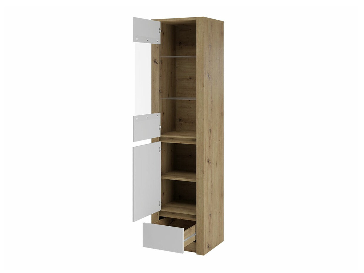 Woonkamerset Deldale 115 (Artisan eiken + Wit)