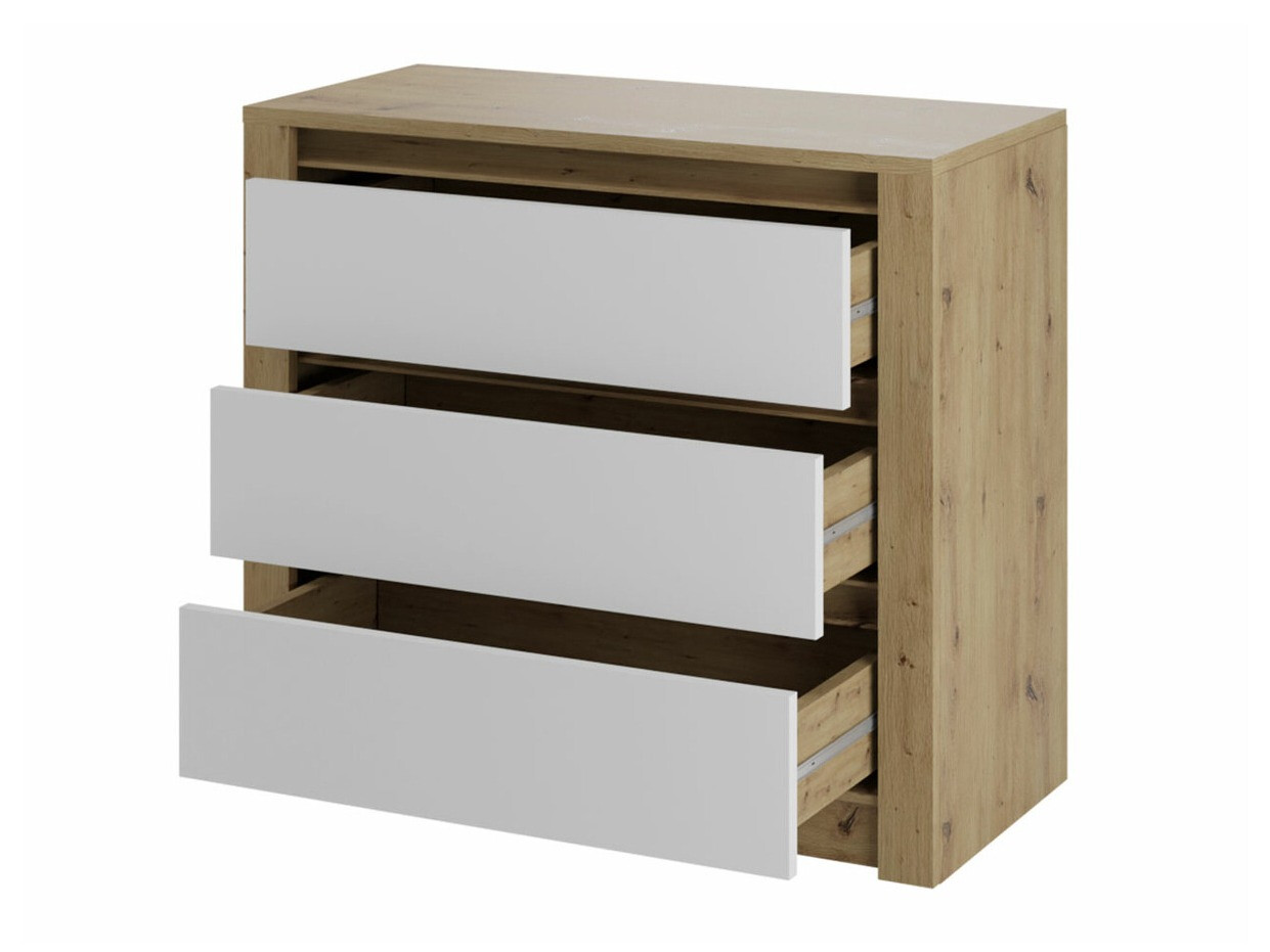 Slaapkamer set Deldale 117 (Artisan eiken + Grijs)