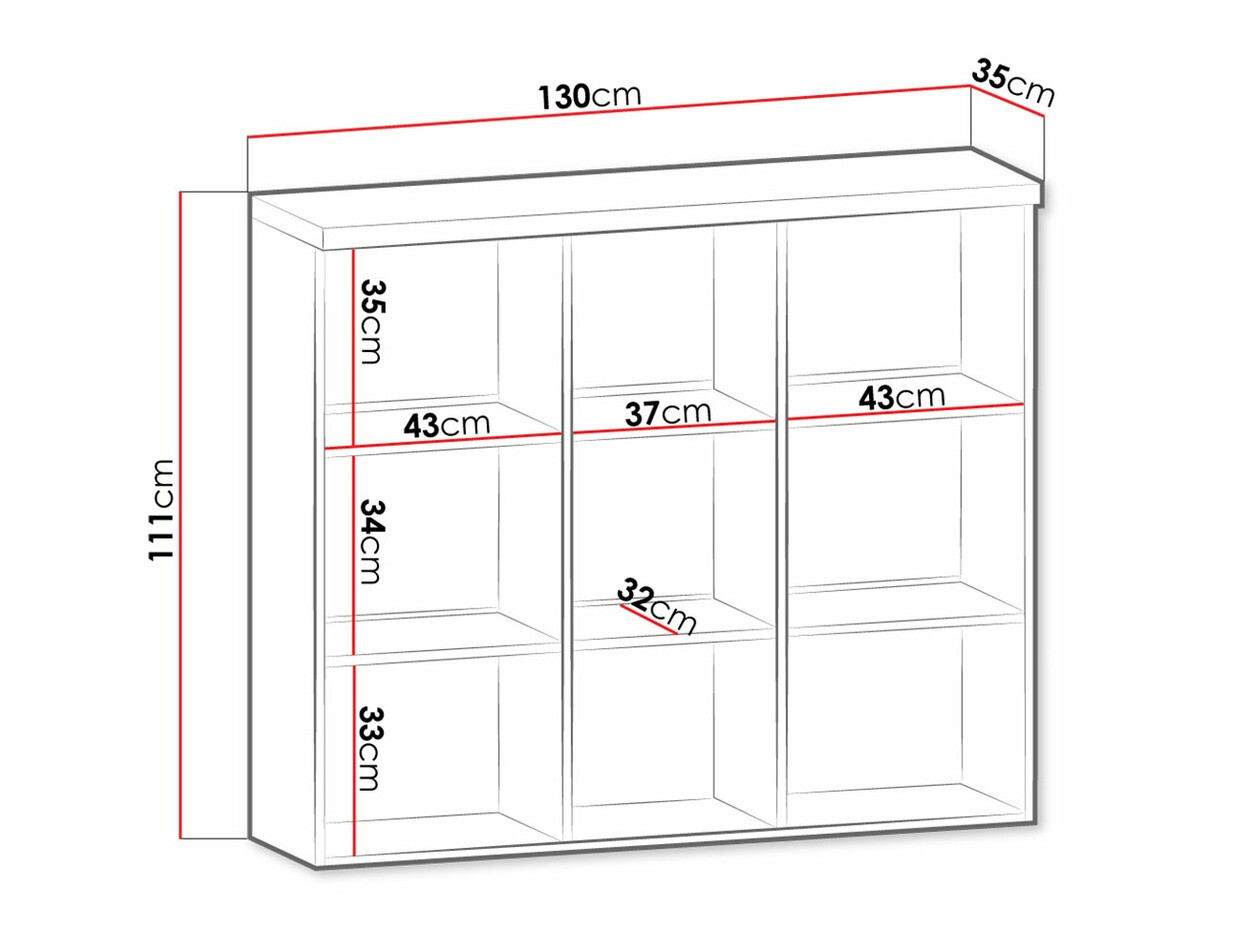 Boekenkast Ferdore 105