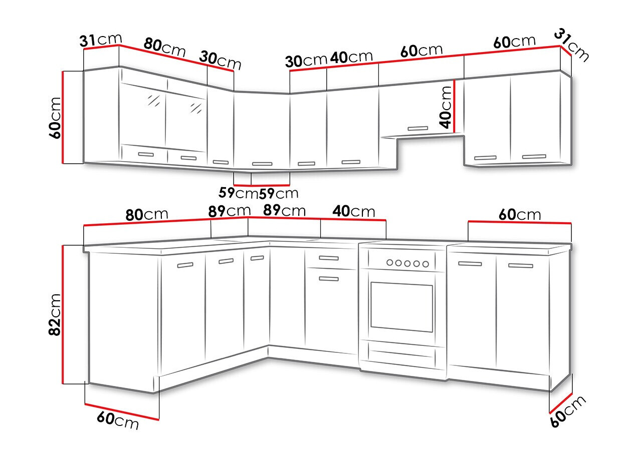 Keukenset Tucson 164