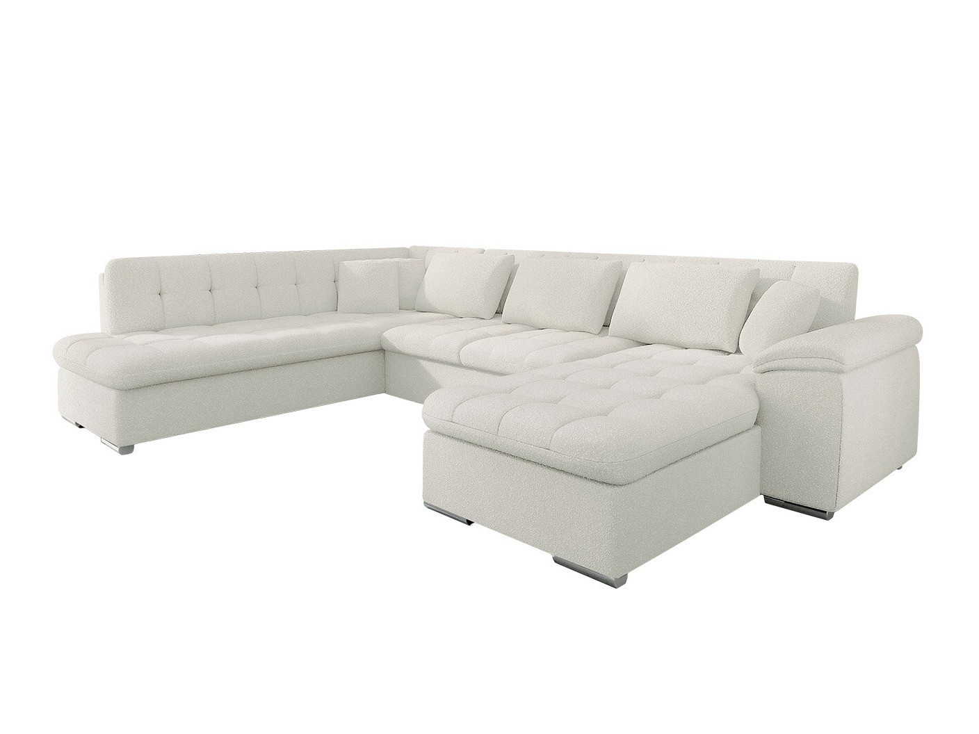 Hoekbank Comfivo Gemma V (Boucle Baloo 2073)