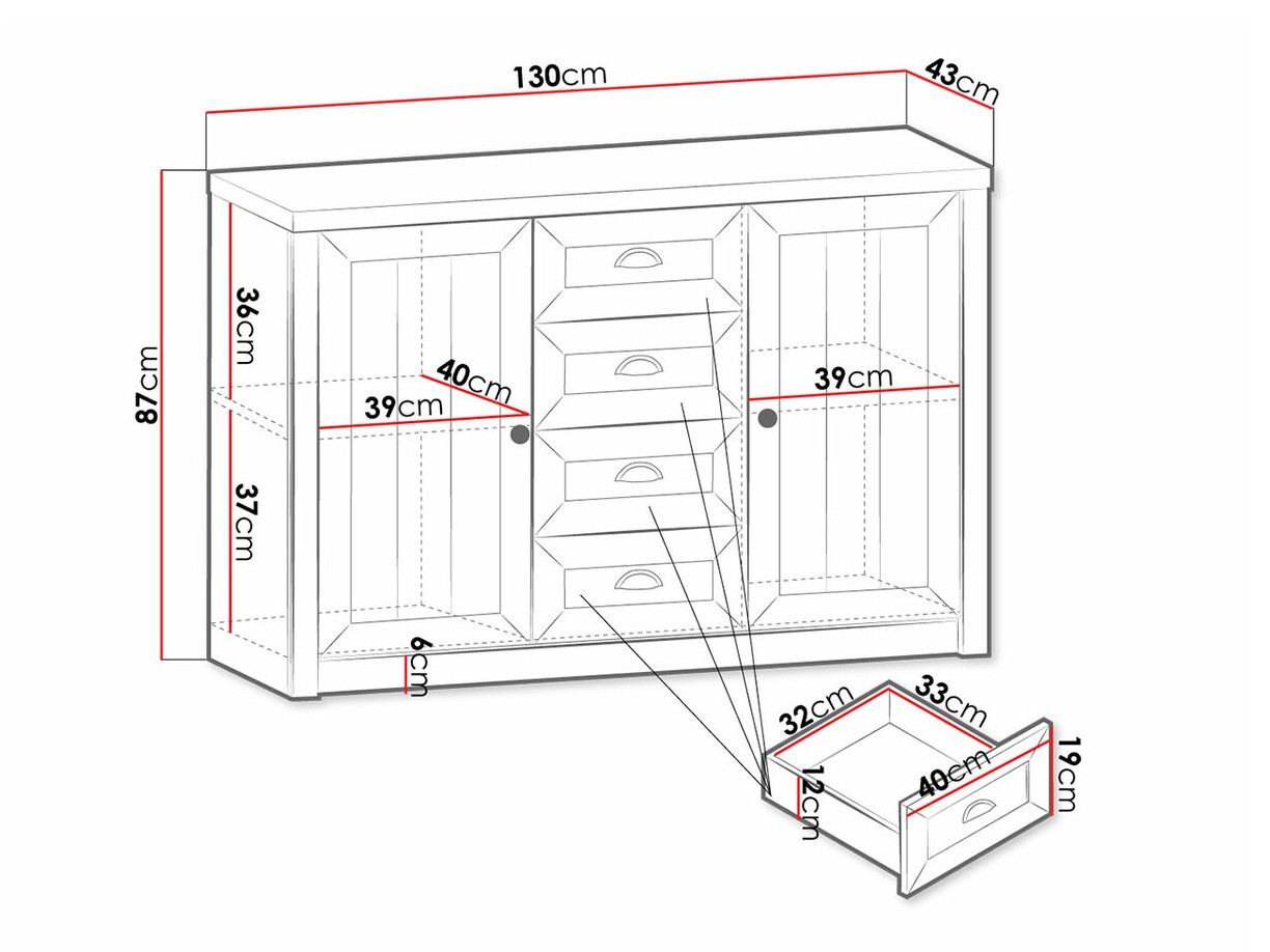 Ladekast Ferdore 102