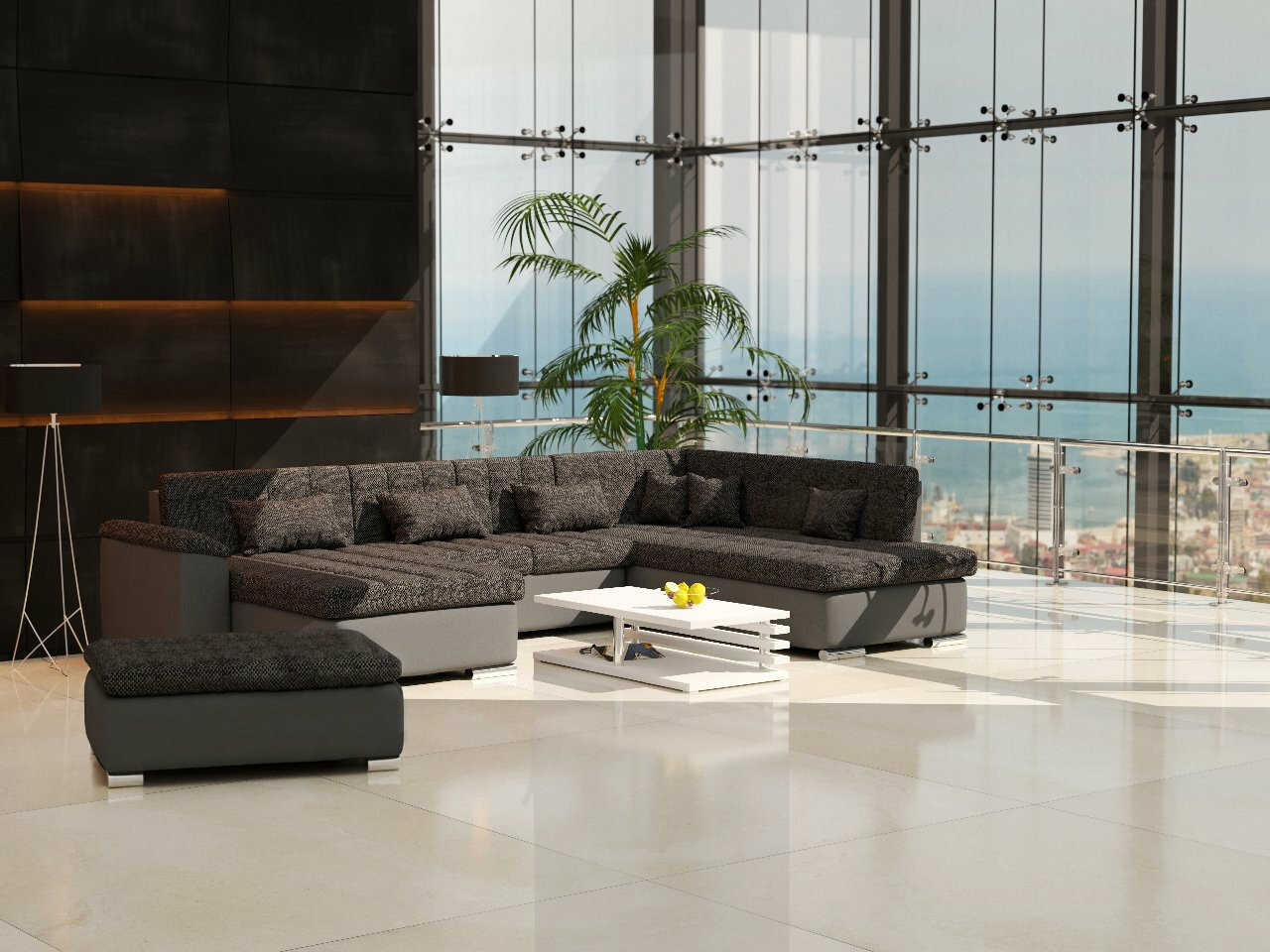 Gestoffeerde meubelset Comfivo Gemma I (Soft 020 + Majorka 03)