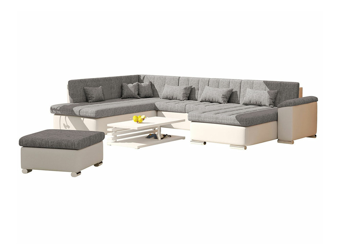 Gestoffeerde meubelset Comfivo Gemma (Soft 017 + Lawa 05)