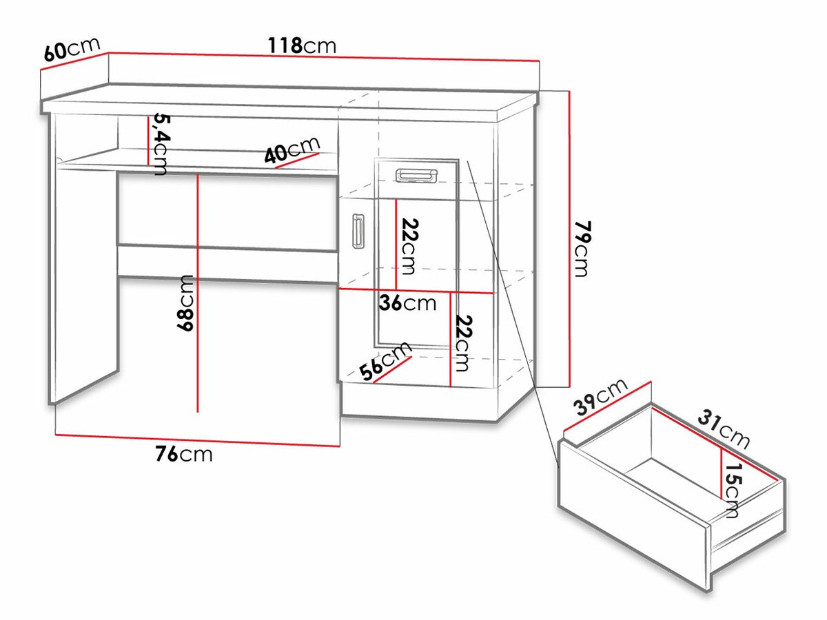 Bureau Lircava 114 (Lefkas eik)