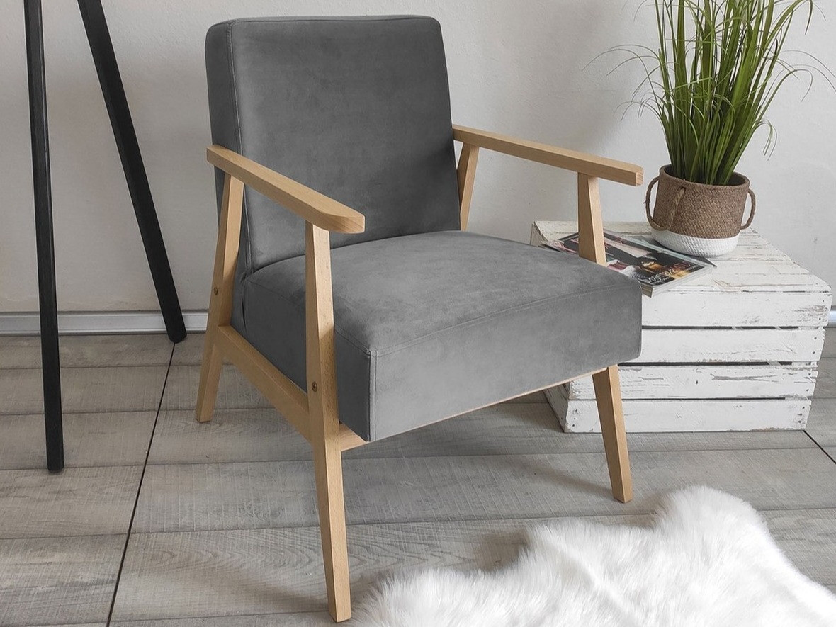 Fauteuil Clovis 100 (Magic Velvet 2217)