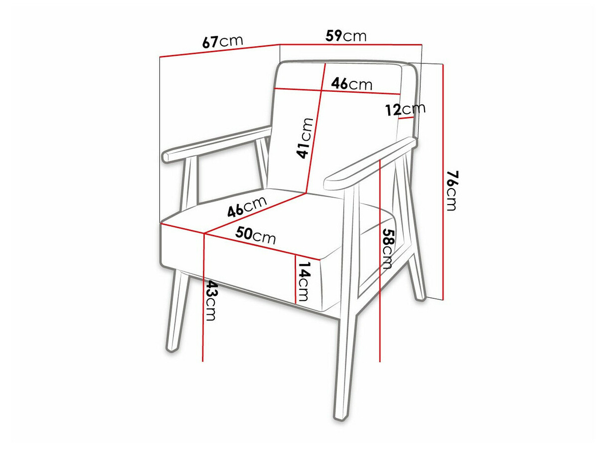 Fauteuil Clovis 100 (Poso 110)