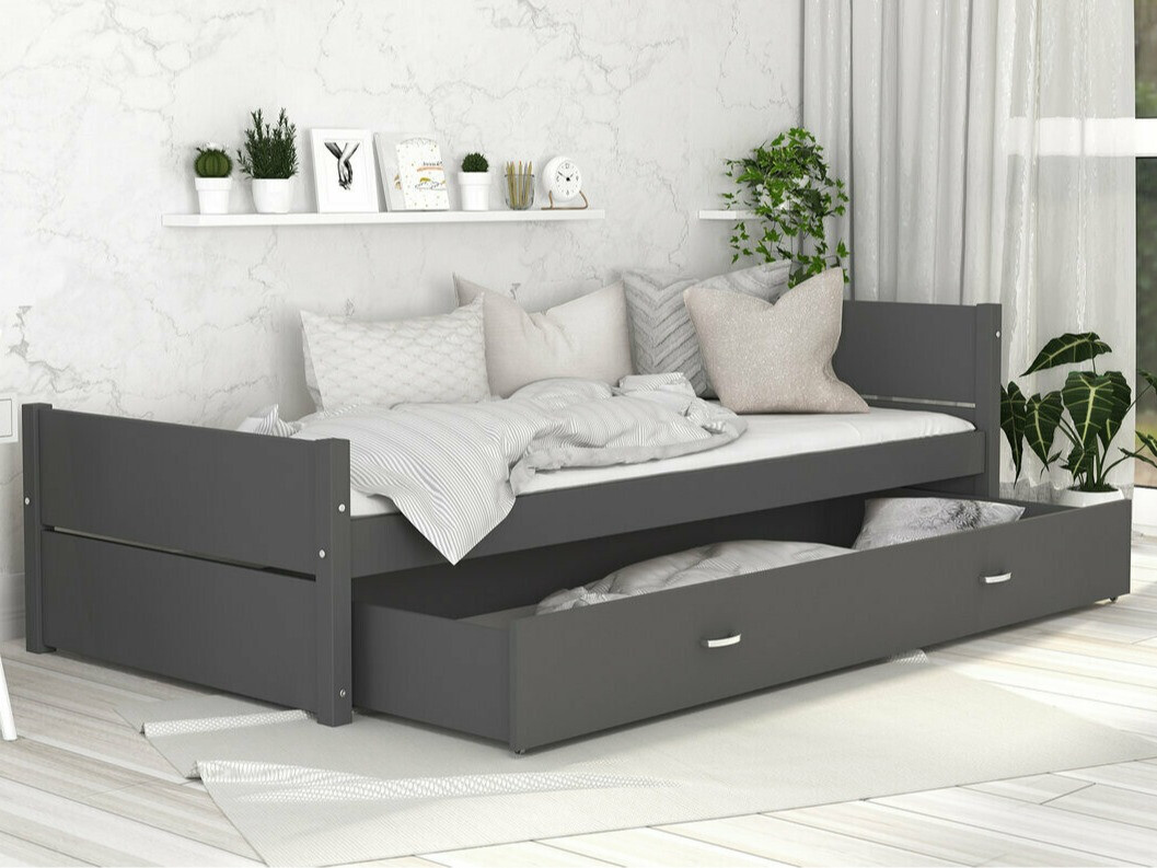 Bed Aurora 176 (Grijs)