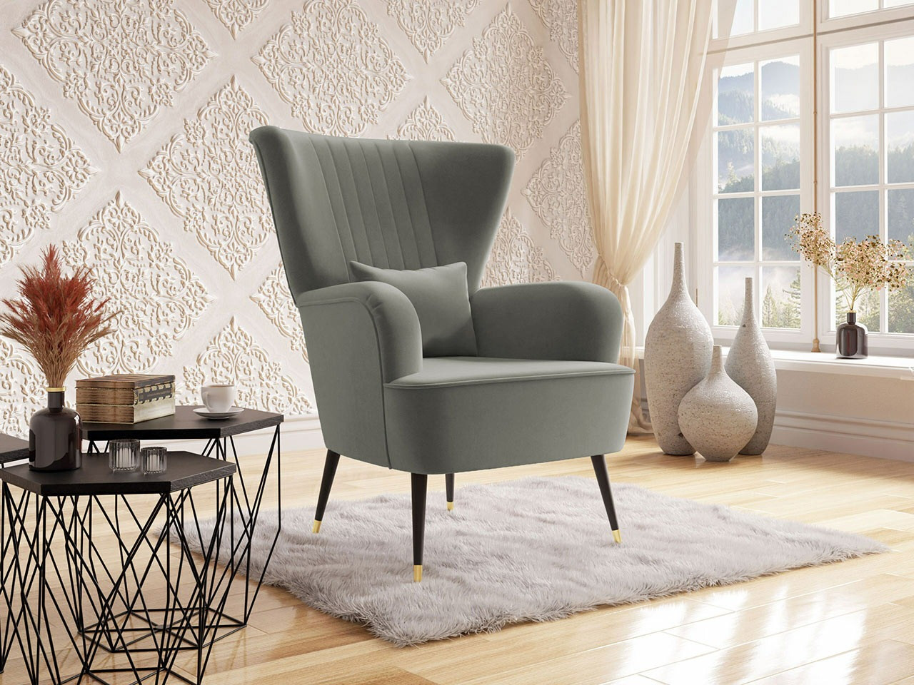 Fauteuil Orem 111 (Magic Velvet 2217)