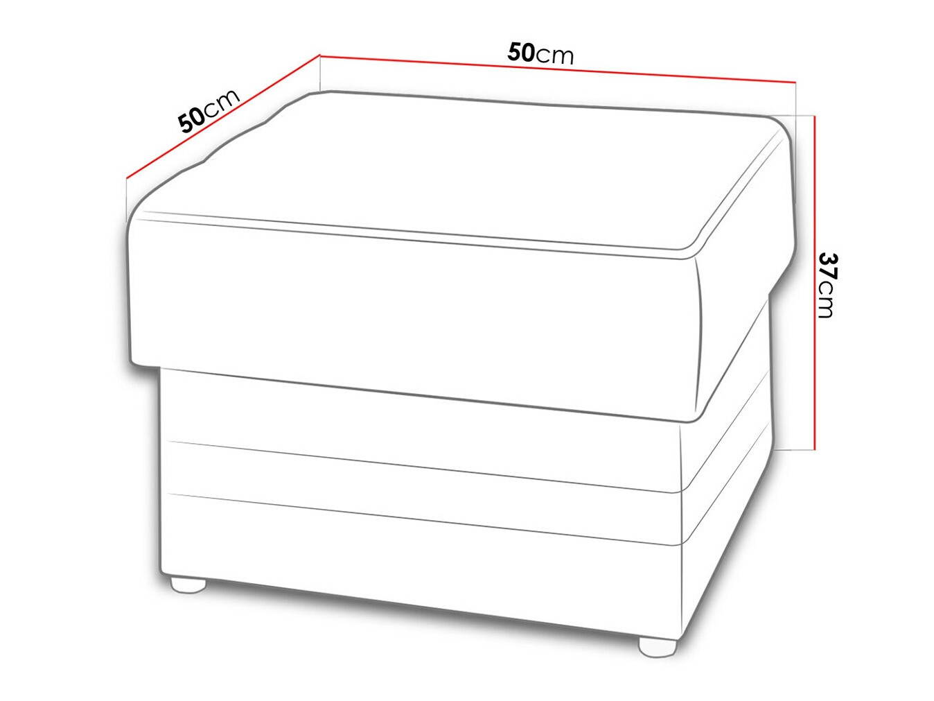Poef Providence 168 (Lux 24 + Lux 12)