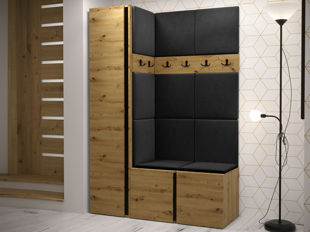 Gangmeubelset Hartford 471 (Artisan eiken)