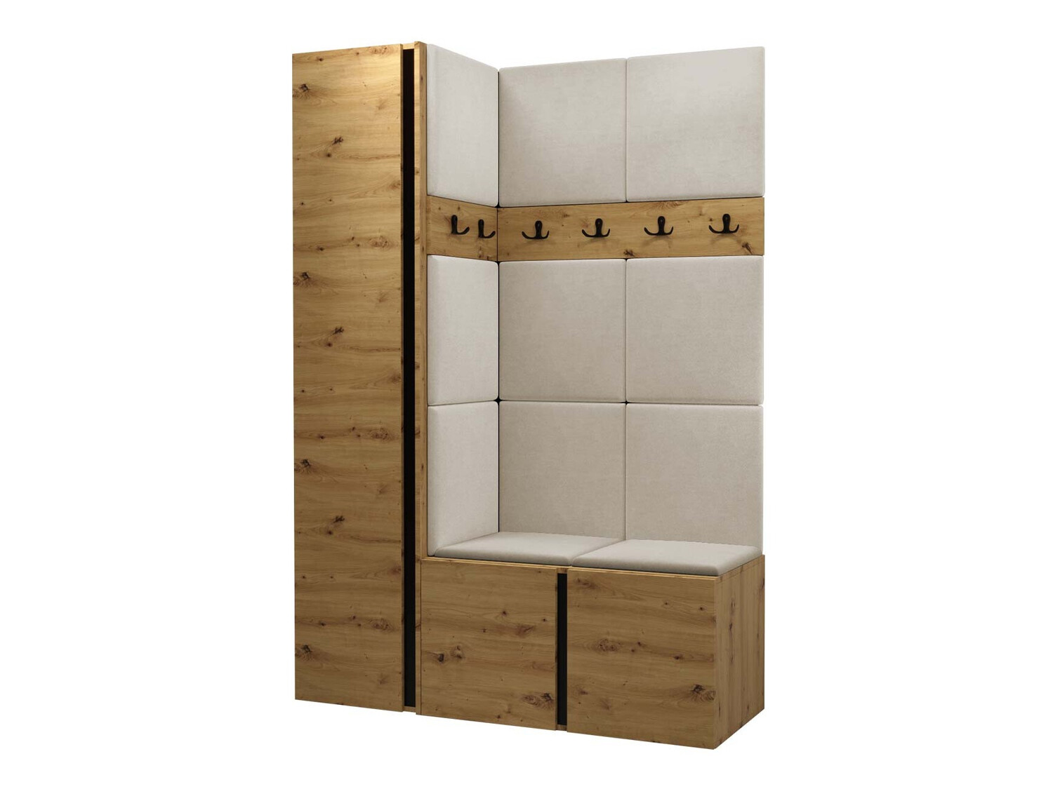 Gangmeubelset Hartford 471 (Artisan eiken)