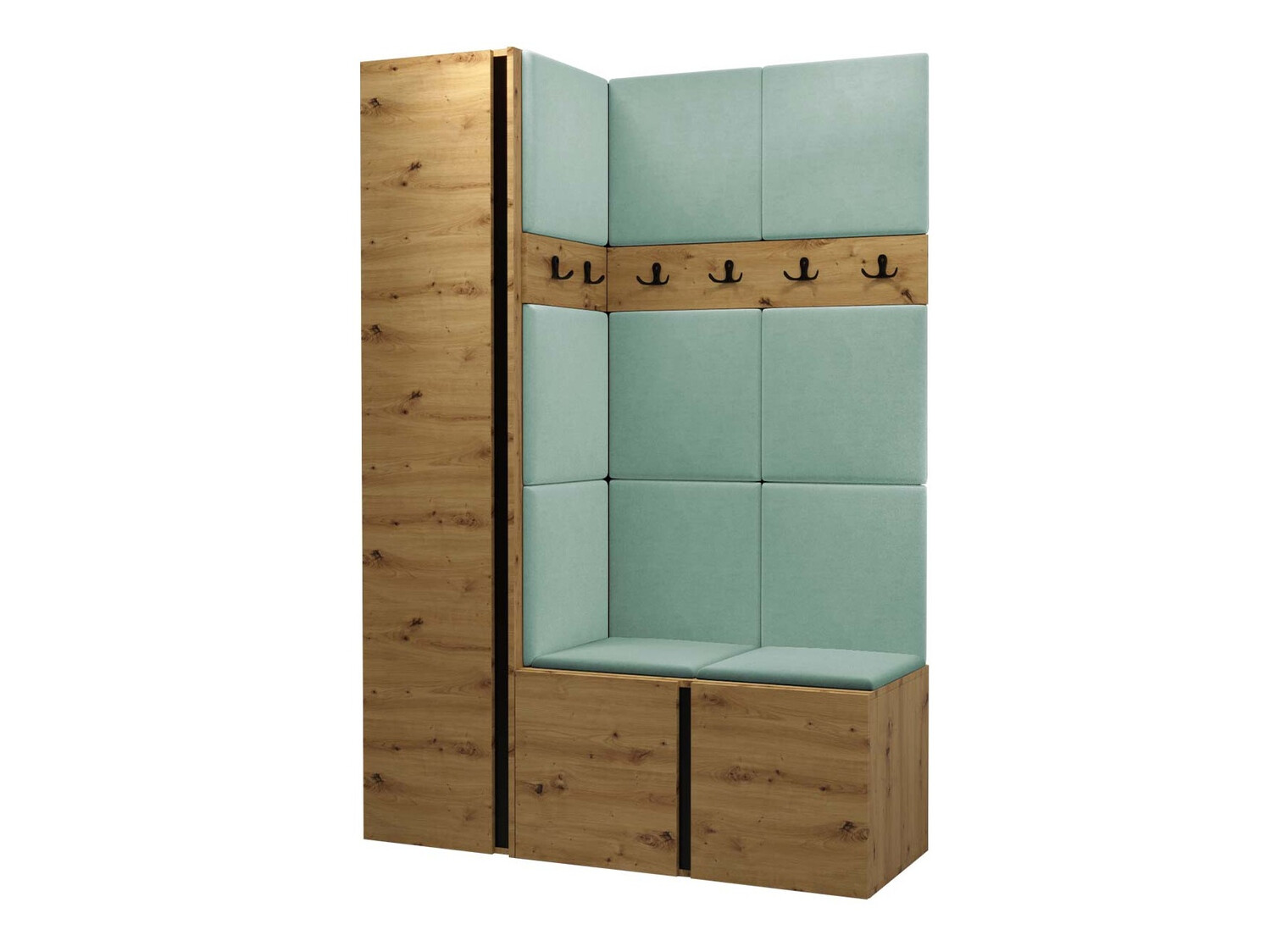 Gangmeubelset Hartford 471 (Artisan eiken)