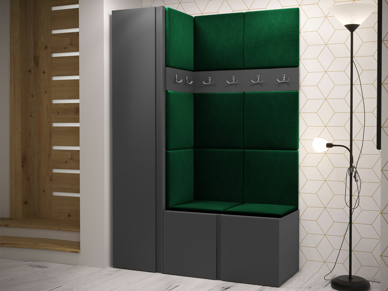 Gangmeubelset Hartford 471 (Grafiet)