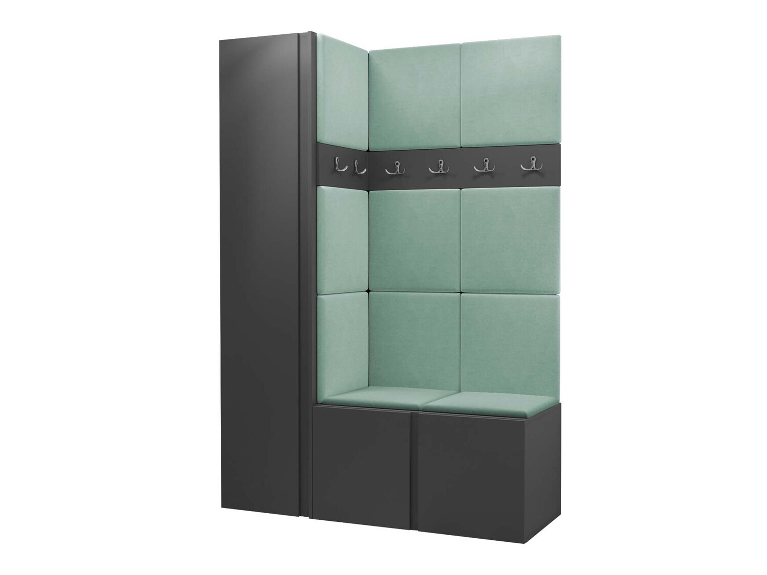 Gangmeubelset Hartford 471 (Grafiet)