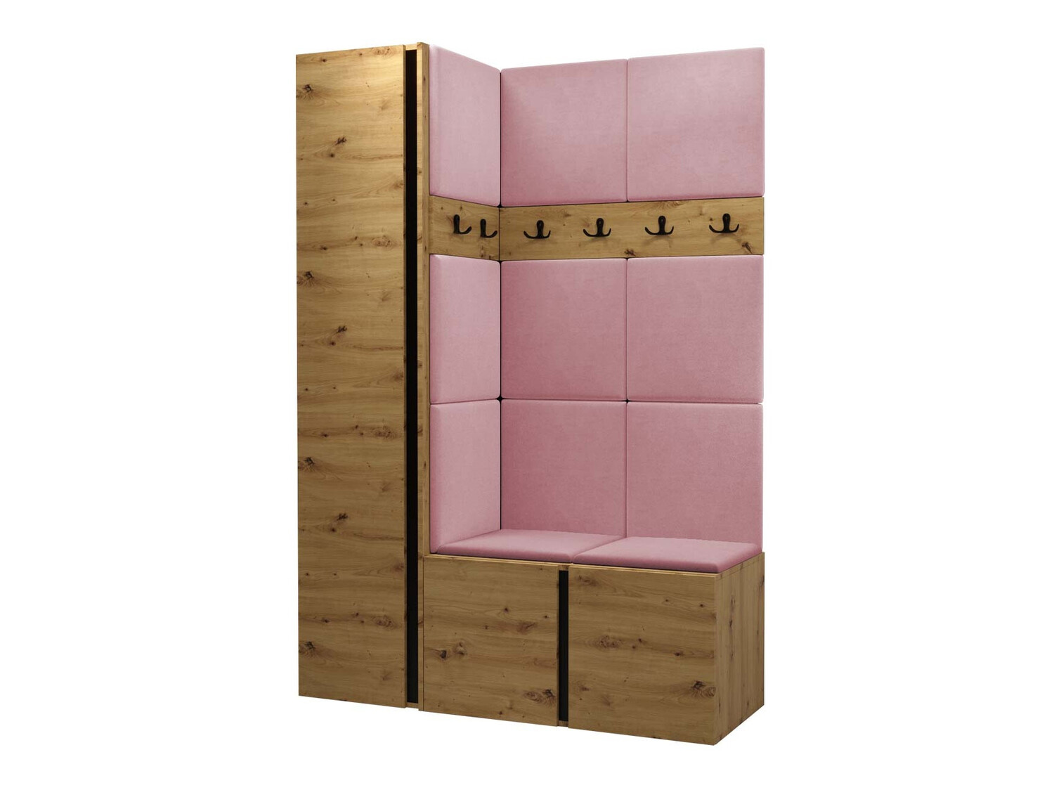 Gangmeubelset Pinis IX (Artisan eiken)