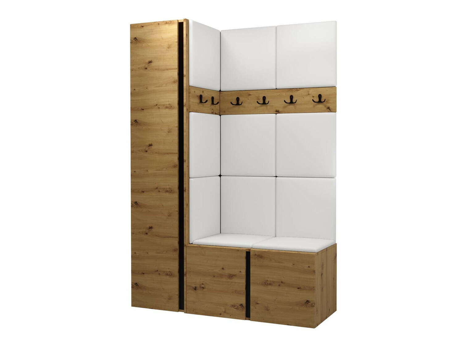 Gangmeubelset Pinis IX (Artisan eiken)