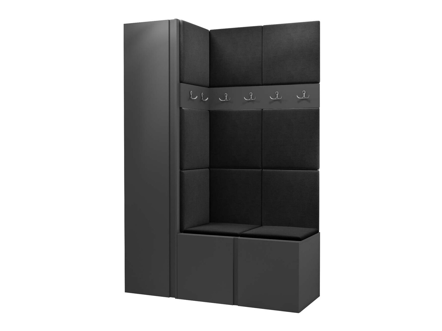 Gangmeubelset Pinis IX (Grafiet)