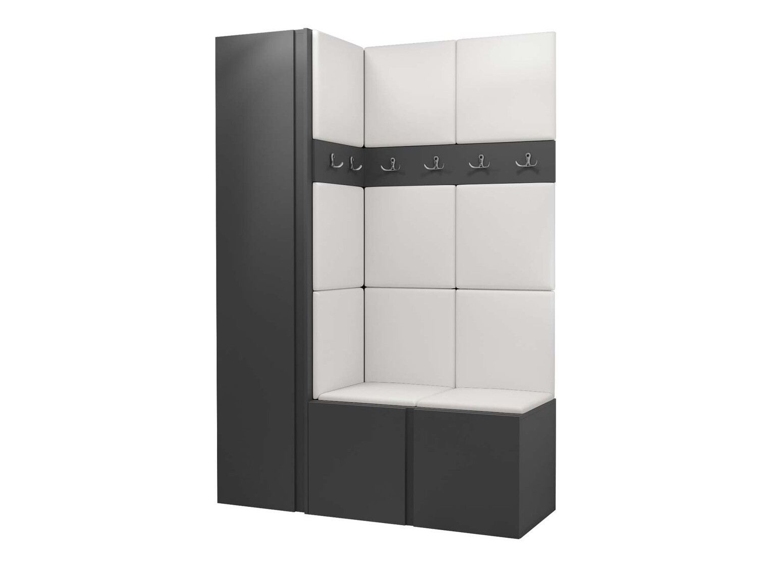 Gangmeubelset Pinis IX (Grafiet)