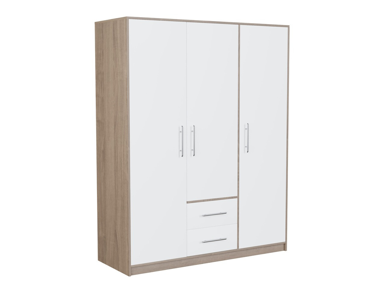 Kledingkast Cavmero 102 (Sonoma eik + Wit)