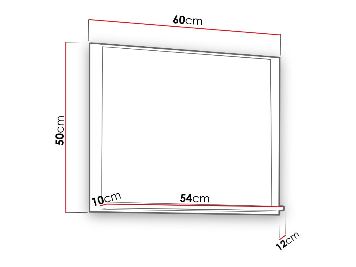 Badkamer spiegel Baltesi 119 (Artisan eiken)