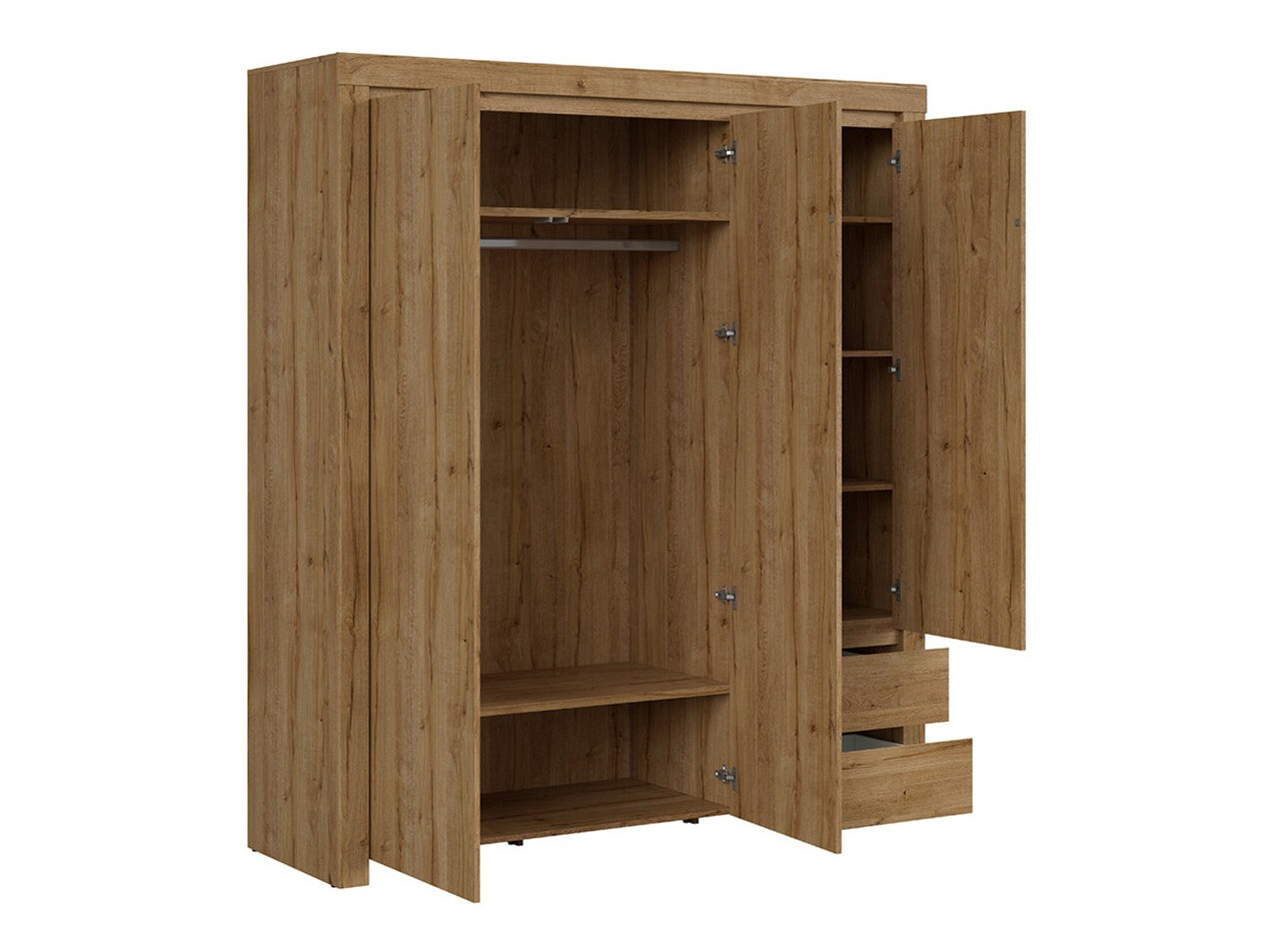 Kledingkast Sonsoru 120 (Eiken)