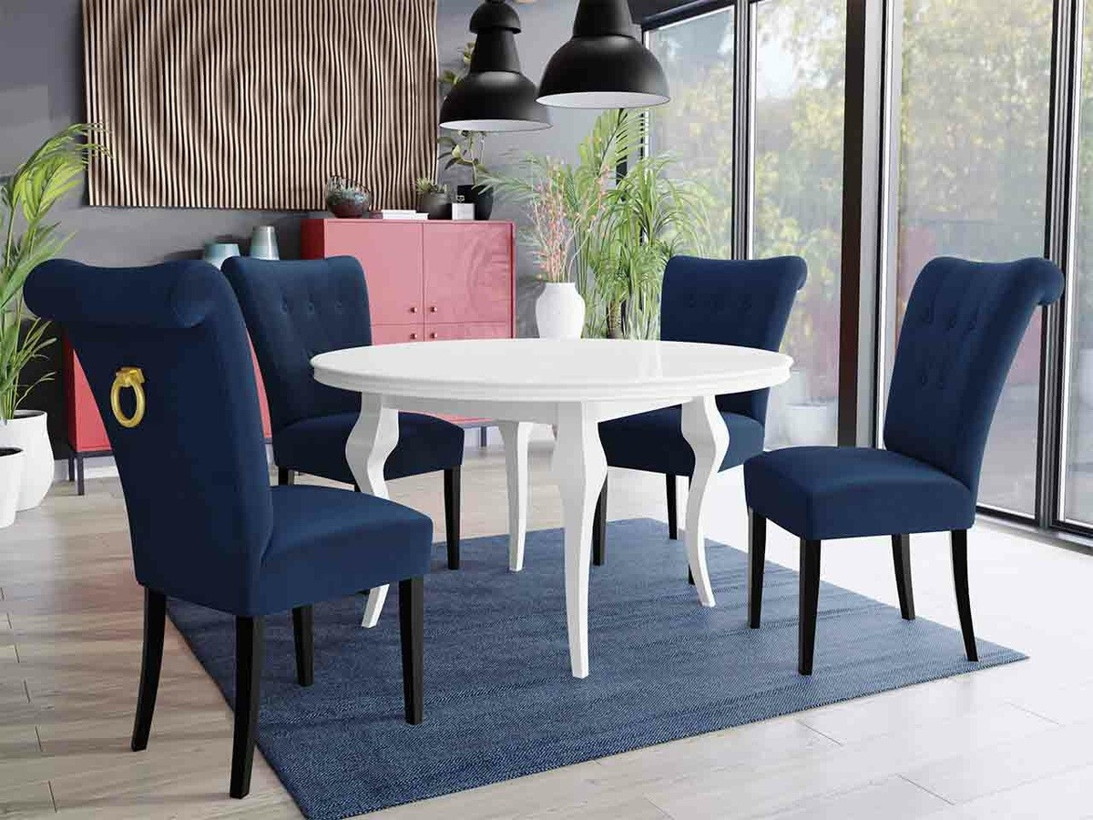 Eetkamerset Racine 142 (Gouden)