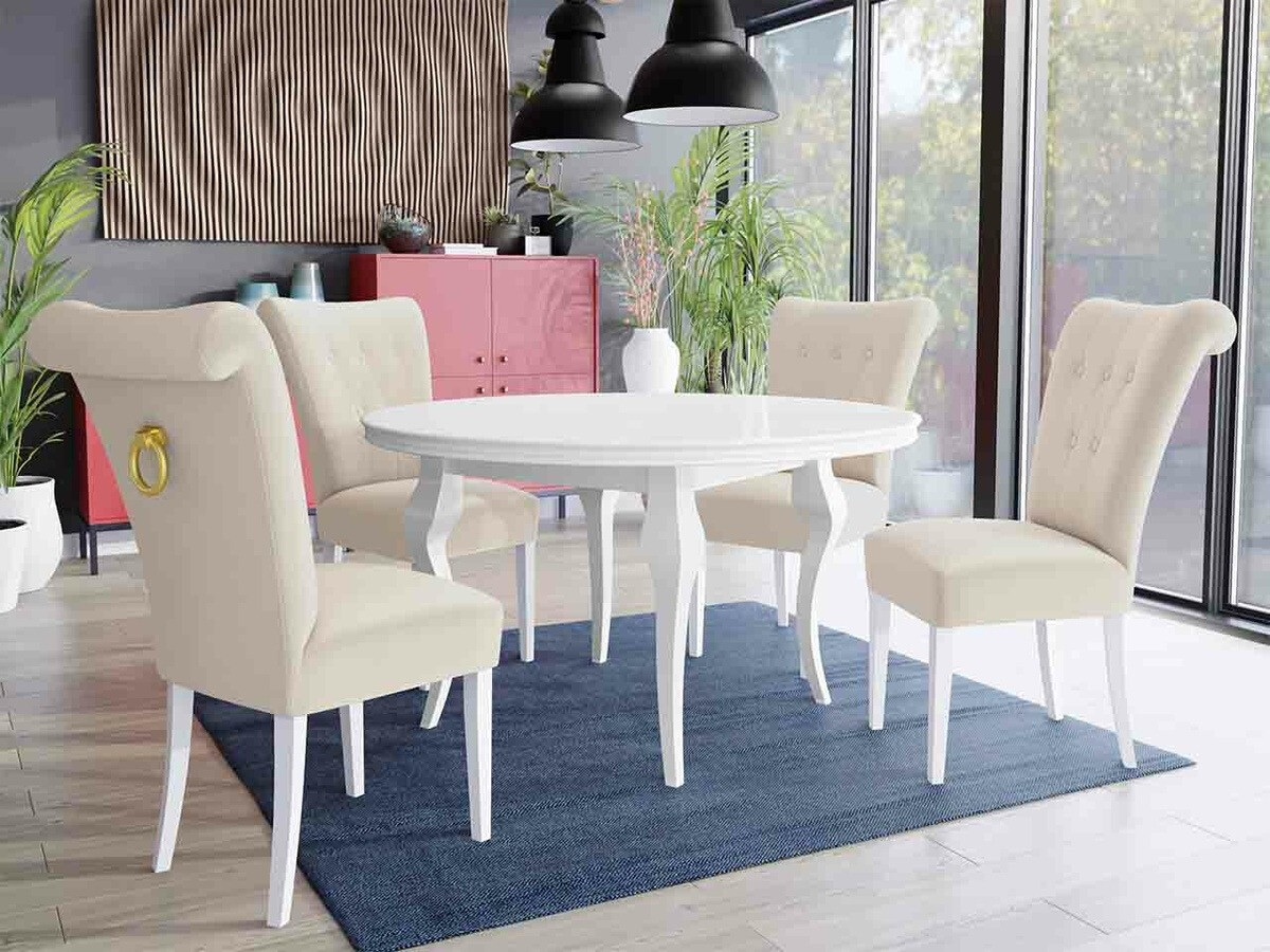 Stoel Racine 107 (Wit)