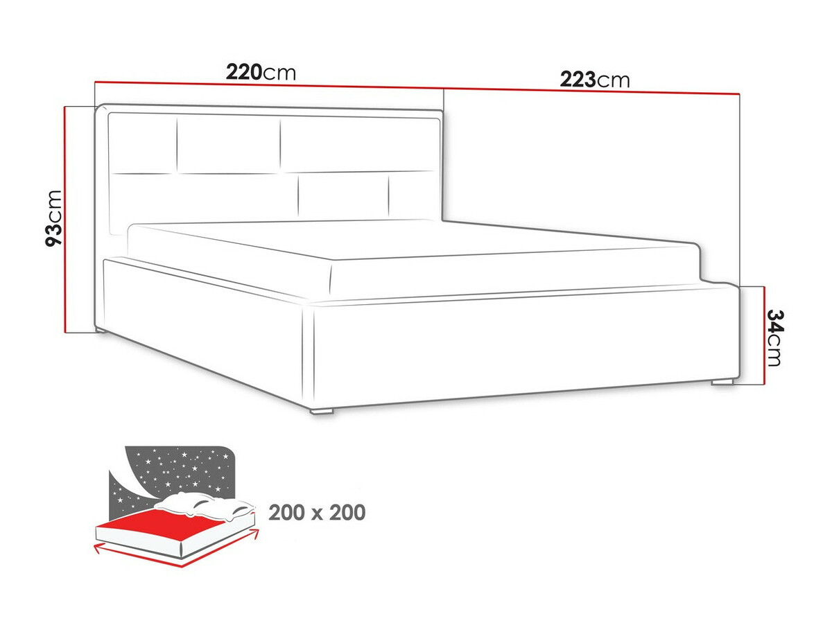 Bed Pomona 104 (Victoria 14 865)