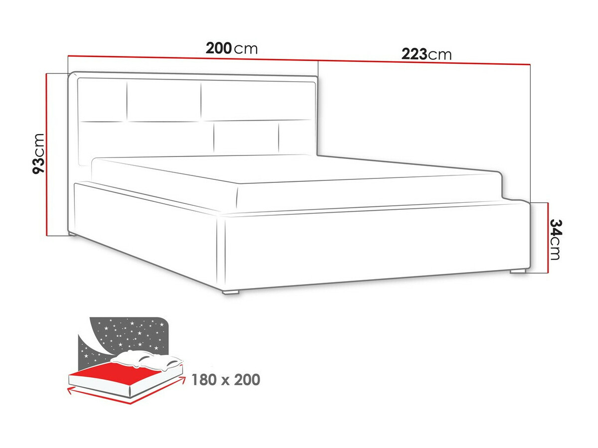 Bed Pomona 104 (Victoria 14 865)
